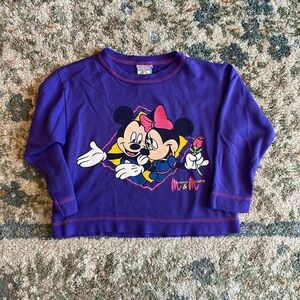 Vintage Mickey & Minnie Pullover